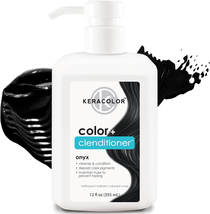 KeraColor Color Clenditioner - Onyx, 12 Oz. - £17.18 GBP