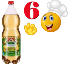 CHERNOGOLOVKA Soda-Drink (Plastic) DUSHES 2LT 6 BOTTLES ЧЕРНОГОЛОВКА ДЮШЕС - $69.29