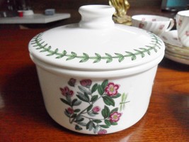 Portmeirion Botanic Garden covered canister by Susan Williams-Ellis, 5&quot; orig  - £96.75 GBP
