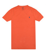 Polo Ralph Lauren - Men Custom Fit Pony Logo T-shirt - Size S - Orange bowl - £23.55 GBP
