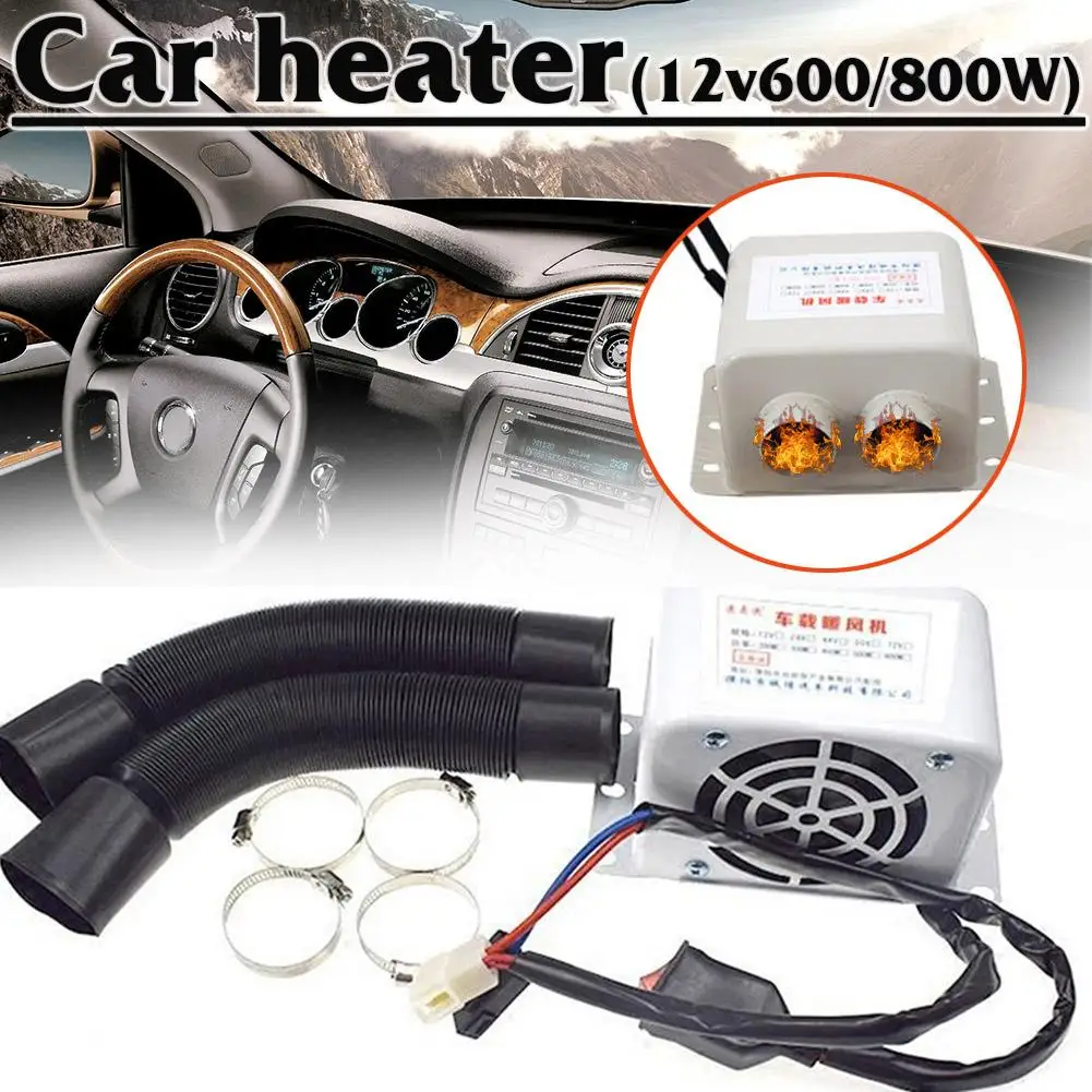 12V Car Heater 600W/800W Car Glass Defroster Window Heater For Winter Auto Air - £49.87 GBP+