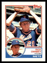 1983 Topps #739 Rick Ownbey New York Mets RC Rookie - £2.05 GBP