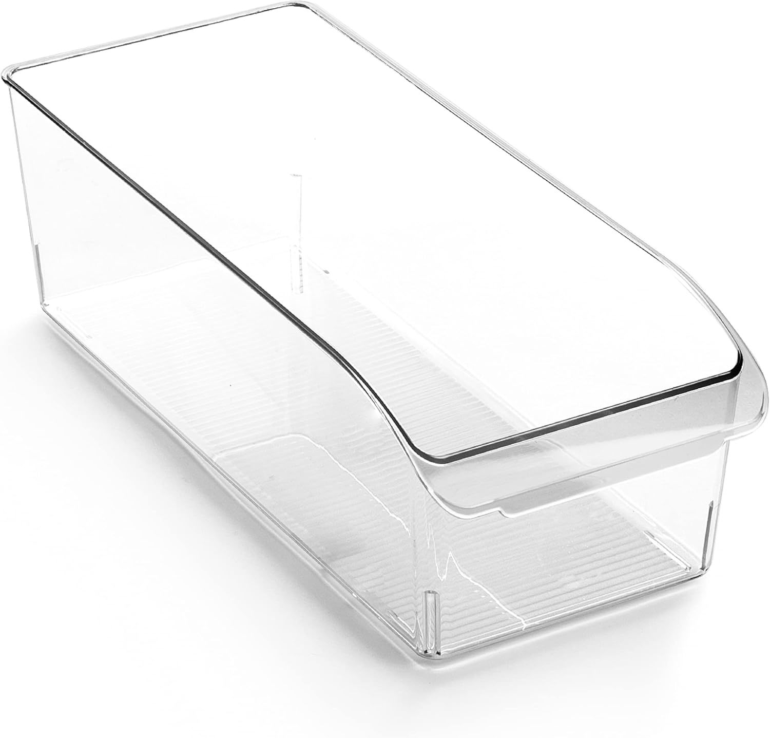 Bino | Plastic Storage Bins, Large | The Curve Collection | Multi-Use Fr... - $30.99
