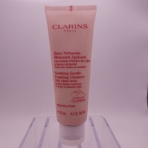 Clarins Soothing Gentle Foaming Cleanser Alpine Shea 4.2oz NO SEAL - $17.81