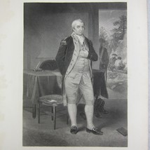 Charles Pinckney US Constitutional Convention Steel Engraving Print Antique 1862 - £27.52 GBP
