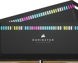 CORSAIR DOMINATOR PLATINUM RGB DDR5 RAM 64GB (2x32GB) 5600MHz CL40 Intel... - £263.61 GBP