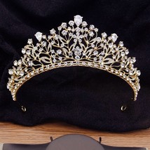 Swarovski crystal wedding tiara | Princess Tiara | Rhinestone Tiara | Queen Tiar - £32.06 GBP