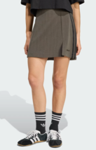 adidas Originals Skirt Women Casual Dress Lifestyle Shadow Olive AsiaFit... - $110.61