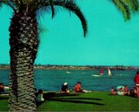 Santa Clara Point Mission Bay San Diego California CA Chrome Postcard UN... - $2.92