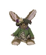 Russ Nature&#39;s Wonder Mabel Brown Green Easter Bunny Rabbit Plush Stuffed... - £40.15 GBP