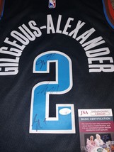 Oklahoma City Thunder Signed Team Jersey Signed SHAI Gilgeous Alexander ... - $781.11