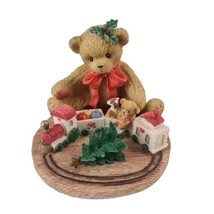 Cherished Teddies 865095 Always Stay On Track About The True Meaning Of Christma - £7.83 GBP