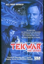 TEKWAR TV Series Original Trimmed Paper TV Series Advertisement ~William Shatner - £9.15 GBP