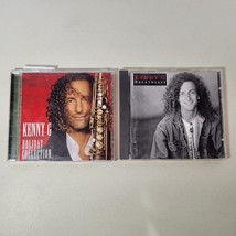 Kenny G CD Lot of 2 Breathless 1992 and Kenny G Holiday Collection 2005 - £9.56 GBP
