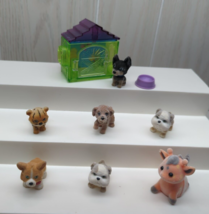 Puppy Jungle in My Pocket lot 5 USED Figures dogs cheetah + giraffe roll... - £11.81 GBP
