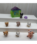 Puppy Jungle in My Pocket lot 5 USED Figures dogs cheetah + giraffe roll... - £11.59 GBP