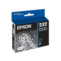 EPSON 252 DURABrite Ultra Ink Standard Capacity Black Cartridge (T252120... - $19.99