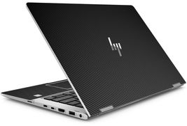 LidStyles Carbon Fiber Laptop Skin Protector Decal HP Elitebook x360 1030 G3 G4 image 2