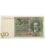 1929 Allemagne 10 Mark (XF) Extrêmement Fine État - €33,94 EUR