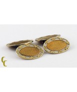 Authenticity Guarantee

14k Yellow Gold &amp; Platinum Durand Cufflinks Vint... - €1.125,87 EUR