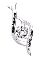 Jewelry Sterling Silver grandmother granddaughter Love - £128.75 GBP