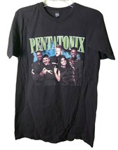 Pentatonix T-Shirt Black Short Sleeve US Tour Concert Band Members Acapella Sz M - $29.69