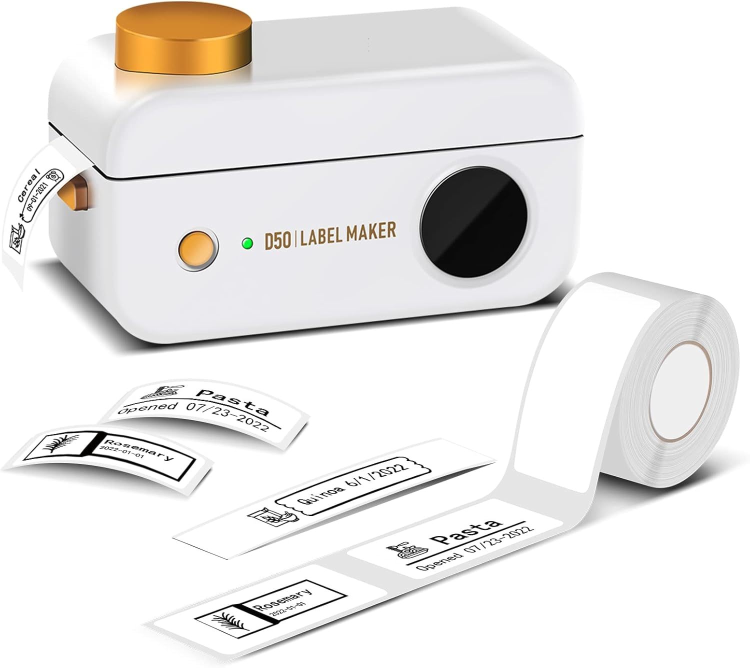 Label Maker - Phomemo D50 Mini Label Makers Portable Bluetooth Label Maker - $51.99