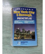 Geographia New York City 5 Borough Spiral Bound Pocket Atlas - $1,364.36 MXN