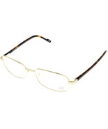 Dunhill Eyewear Frame Men Rectangular Gold Havana DU67 03 - £89.16 GBP