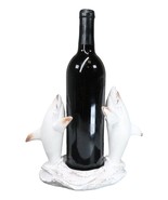 Antique White Ocean Marine Great White Sharks Rising Above Water Wine Ho... - €34,45 EUR