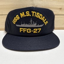 Vintage USS M.S. Tisdale MILITARY Hat FFG-27 Ship Hat New Made In USA By... - $29.60