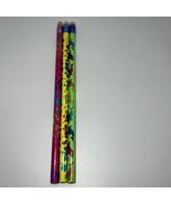 Lisa Frank Lot of 3 Pencils Puppies &amp; Dolphins - £10.21 GBP