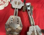 vintage Super Skate adjustable metal wheel roller skates For Parts Or Re... - $4.95