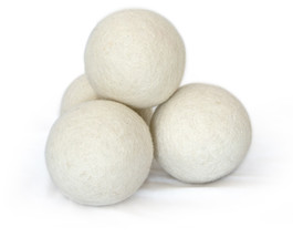 Handmade Laundry Felted Wool Dryer Balls pack of 16 balls - 100% NZ Wool - £43.02 GBP