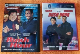 Rush Hour and Rush Hour 2 (DVD, 2008) Jackie Chan &amp; Chris Tucker (ser) FREE SHIP - £6.30 GBP