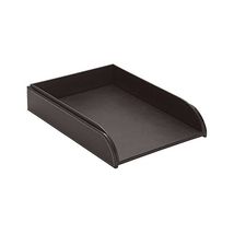 Osco Faux Leather Letter Tray - Brown  - $43.00
