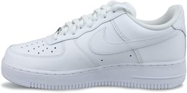 Nike Mens Air Force 1 &#39;07 Basketball Shoes,White,8 - £128.39 GBP