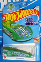 Hot Wheels 2024 Factory Set Celebration Racers Supercharged Green Earth Day - $4.00