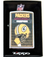Limited Production NFL Green Bay Packers Champions Zippo Lighter - $53.46 CAD