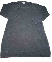 Women’s Pure Jill Long Sleeve Textured Shirt Sweater Size Medium Petite - £9.82 GBP
