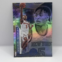 2021-22 Panini Illusions Basketball Immanuel Quickley Base #12 New York Knicks - £1.54 GBP