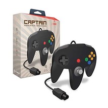 Hyperkin &quot;Captain&quot; Premium Controller for N64 (Black) [video game] - £15.44 GBP