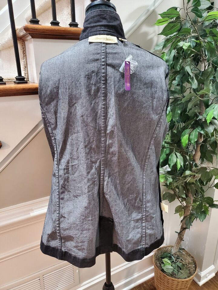 Avenue Jeans Women's Cotton Long Sleeve Single Breasted Jacket Blazer Size 18/20 Item image 6