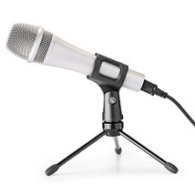 Neewer Desktop Desk Microphone Stand Foldable Tripod With Non-Slip Feet, Durable - £25.54 GBP