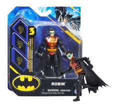 DC Spin Master Stealth Damian Wayne Robin 4&quot; Figure with 3 Surprise Accessories - $14.88