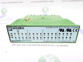 phoenix contact 2754985 IB STME 24 DI 32/2 I/O module - £47.86 GBP