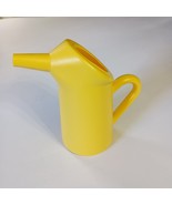 Open top Watering Gardening Can Yellow Hard Plastic Retro 8.5” Jug - $318.36 MXN