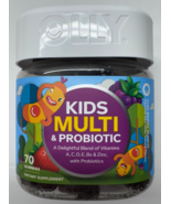 OLLY Kids Multi + Probiotic Multivitamin Gummies, Yum Berry Punch, 70 Ct - $255.23 MXN