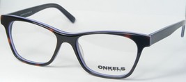 Onkels ONK90002 3 Tortoise Brown / Lavender Eyeglasses Glasses Frame 50-16-140mm - £56.83 GBP