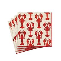 Caspari Entertaining Lobsters Guest Towels, Pack of 15 - $12.35+